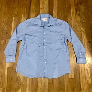 MICHAEL KORS Blue Button Down Dress Shirt NWOT